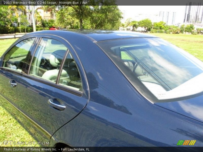 Midnight Blue / Ash 2003 Mercedes-Benz C 240 Sedan