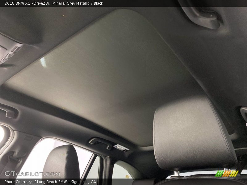 Mineral Grey Metallic / Black 2018 BMW X1 xDrive28i