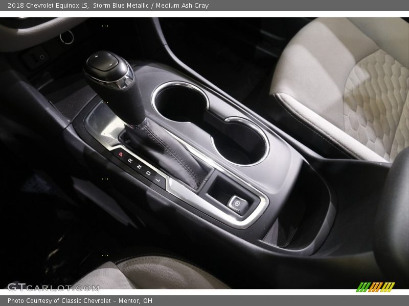 Storm Blue Metallic / Medium Ash Gray 2018 Chevrolet Equinox LS