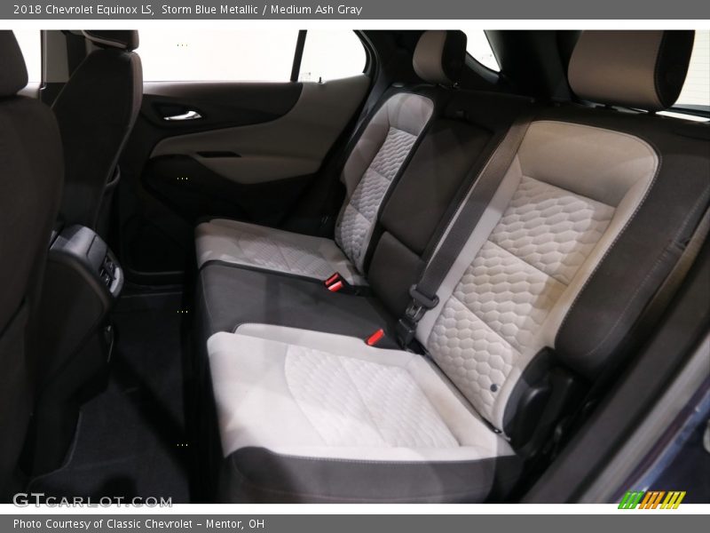Storm Blue Metallic / Medium Ash Gray 2018 Chevrolet Equinox LS