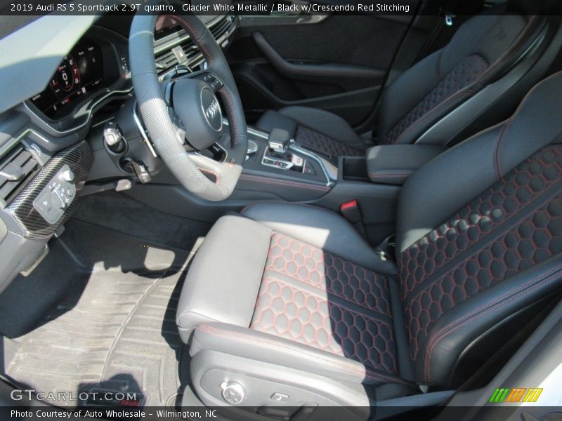 Front Seat of 2019 RS 5 Sportback 2.9T quattro