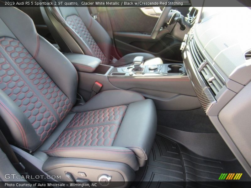 Front Seat of 2019 RS 5 Sportback 2.9T quattro