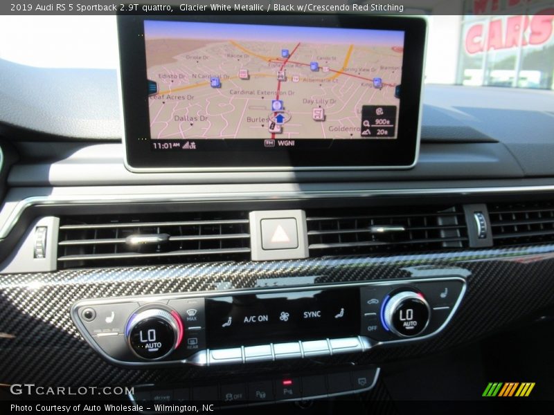 Controls of 2019 RS 5 Sportback 2.9T quattro