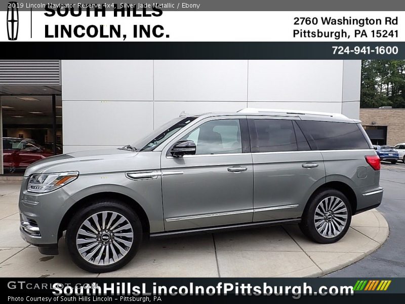 Silver Jade Metallic / Ebony 2019 Lincoln Navigator Reserve 4x4