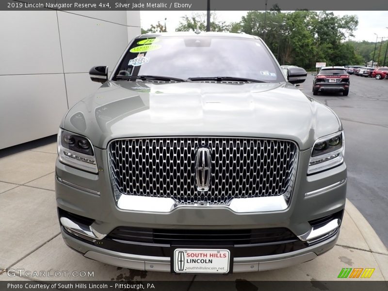 Silver Jade Metallic / Ebony 2019 Lincoln Navigator Reserve 4x4