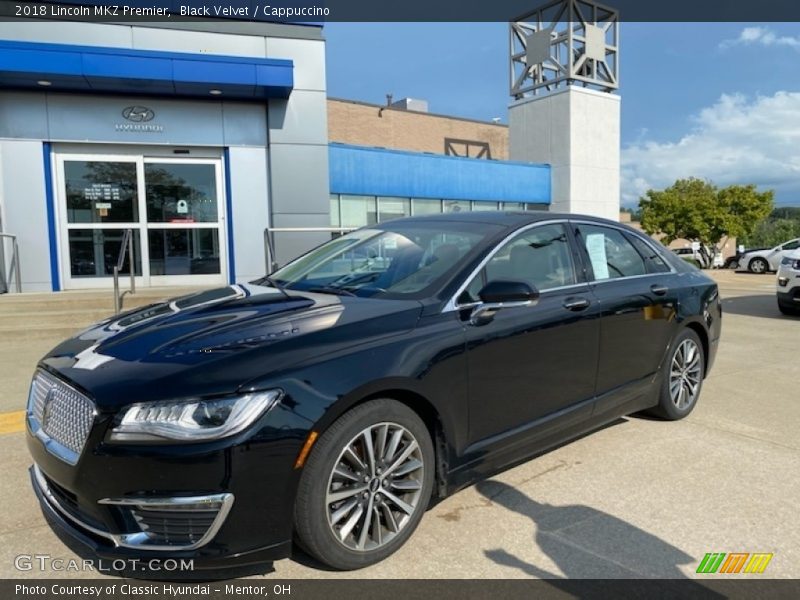 Black Velvet / Cappuccino 2018 Lincoln MKZ Premier