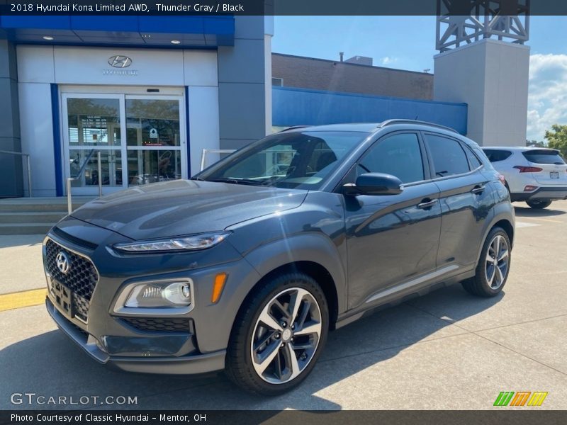 Front 3/4 View of 2018 Kona Limited AWD