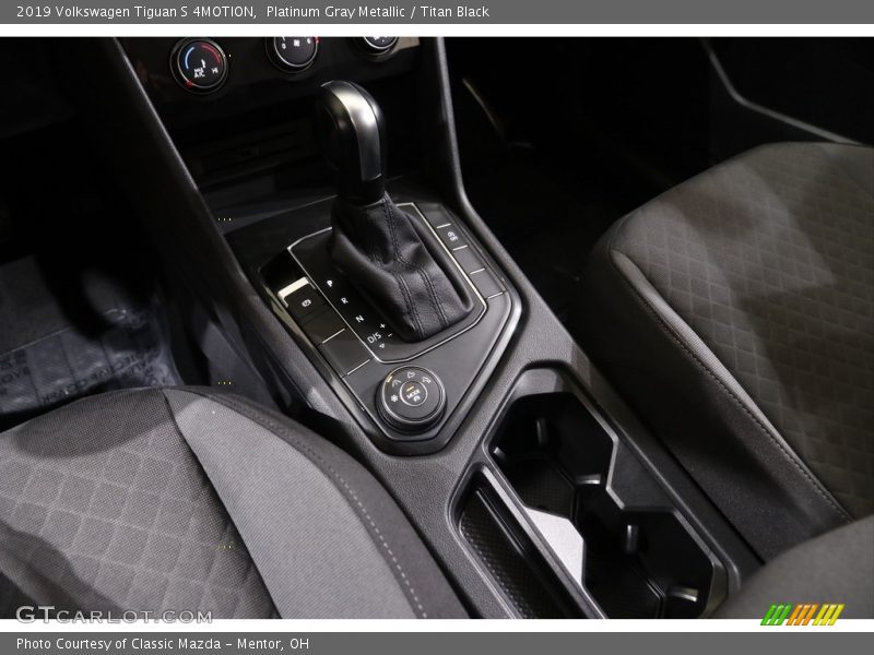 Platinum Gray Metallic / Titan Black 2019 Volkswagen Tiguan S 4MOTION