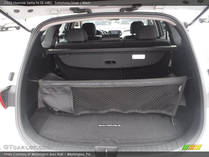 Symphony Silver / Black 2019 Hyundai Santa Fe SE AWD