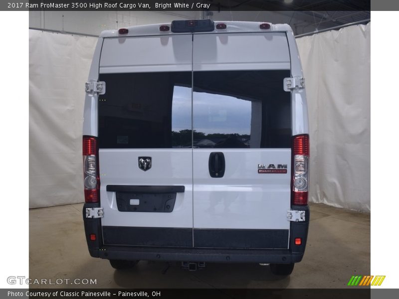 Bright White / Gray 2017 Ram ProMaster 3500 High Roof Cargo Van