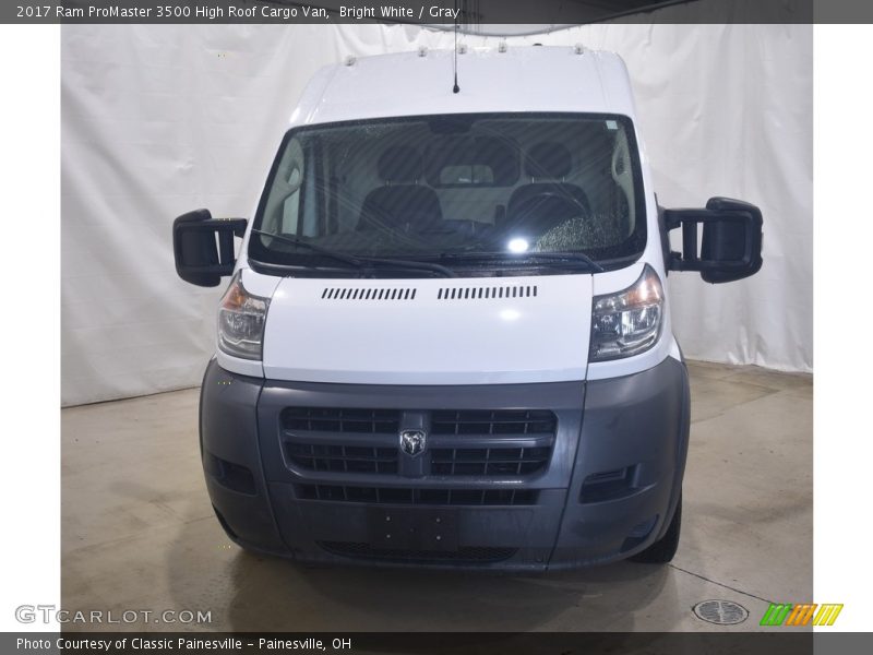 Bright White / Gray 2017 Ram ProMaster 3500 High Roof Cargo Van