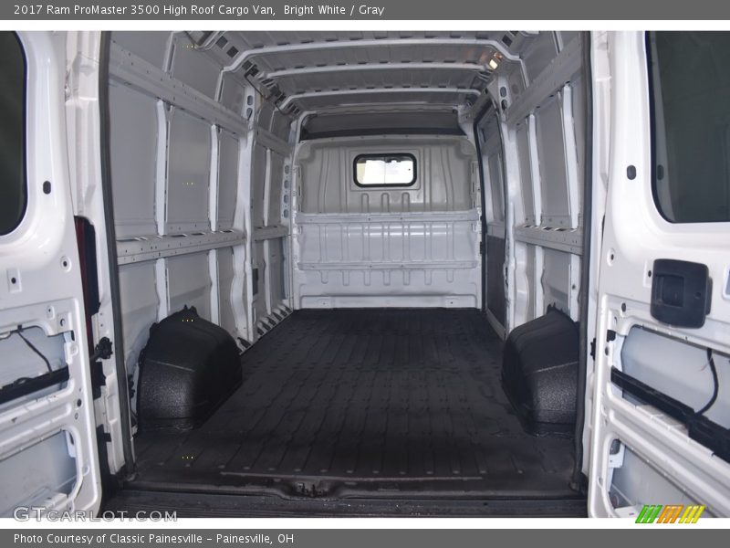 Bright White / Gray 2017 Ram ProMaster 3500 High Roof Cargo Van