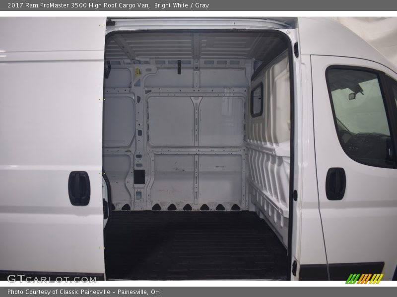 Bright White / Gray 2017 Ram ProMaster 3500 High Roof Cargo Van