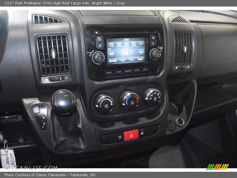 Bright White / Gray 2017 Ram ProMaster 3500 High Roof Cargo Van