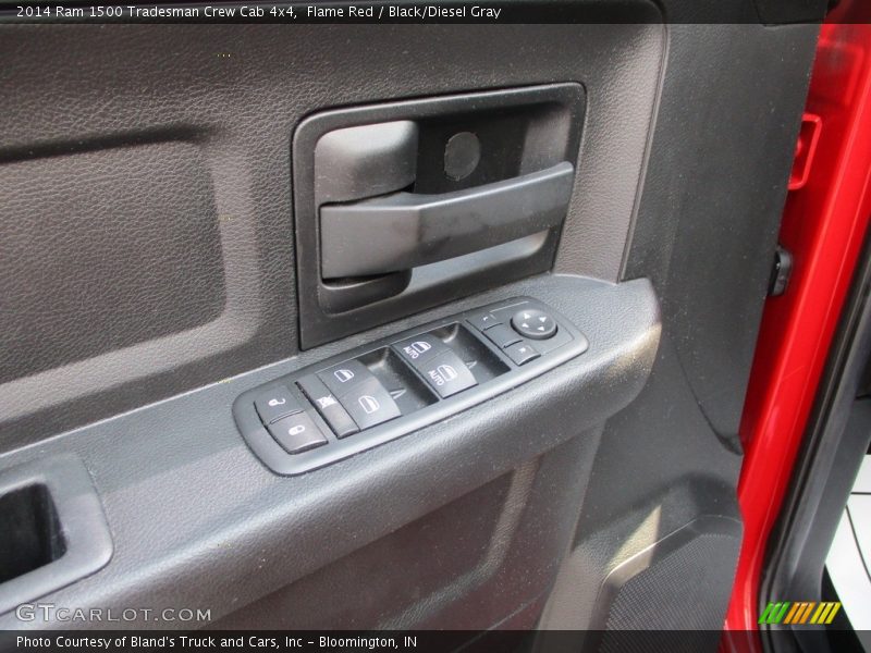 Flame Red / Black/Diesel Gray 2014 Ram 1500 Tradesman Crew Cab 4x4
