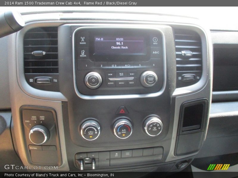 Flame Red / Black/Diesel Gray 2014 Ram 1500 Tradesman Crew Cab 4x4