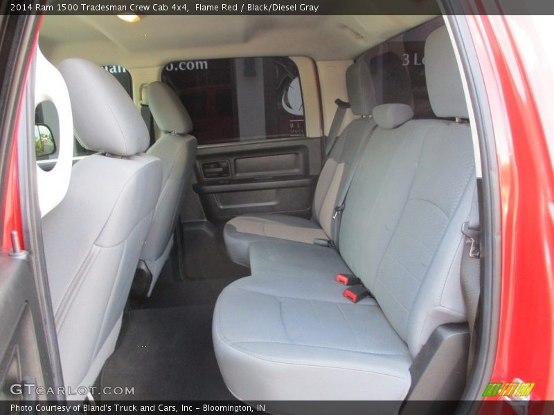 Flame Red / Black/Diesel Gray 2014 Ram 1500 Tradesman Crew Cab 4x4