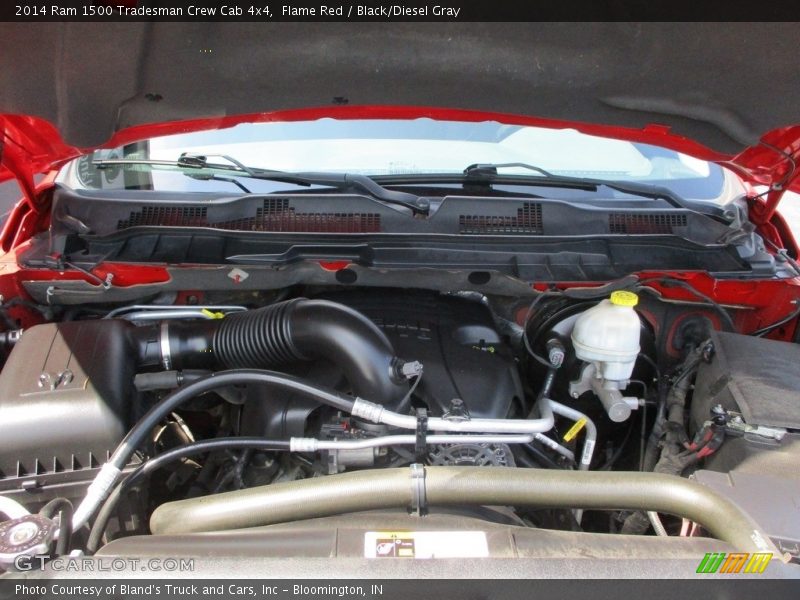 Flame Red / Black/Diesel Gray 2014 Ram 1500 Tradesman Crew Cab 4x4