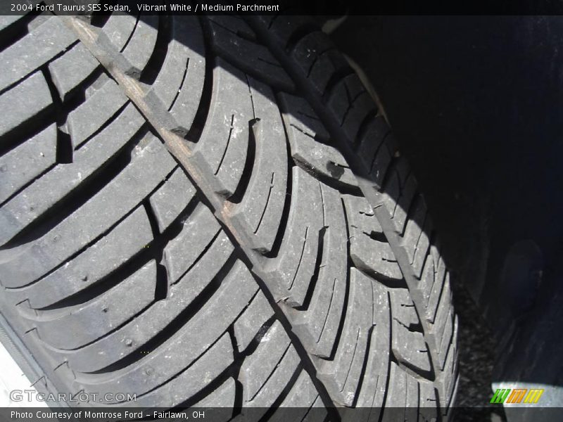 Vibrant White / Medium Parchment 2004 Ford Taurus SES Sedan