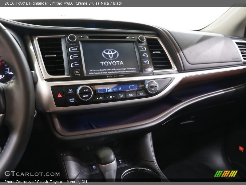 Creme Brulee Mica / Black 2016 Toyota Highlander Limited AWD