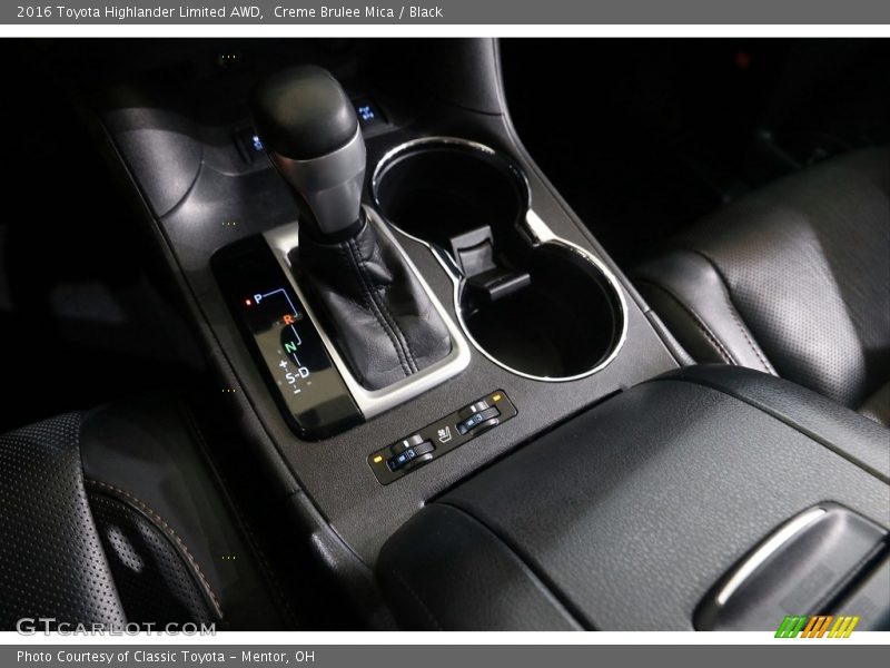 Creme Brulee Mica / Black 2016 Toyota Highlander Limited AWD