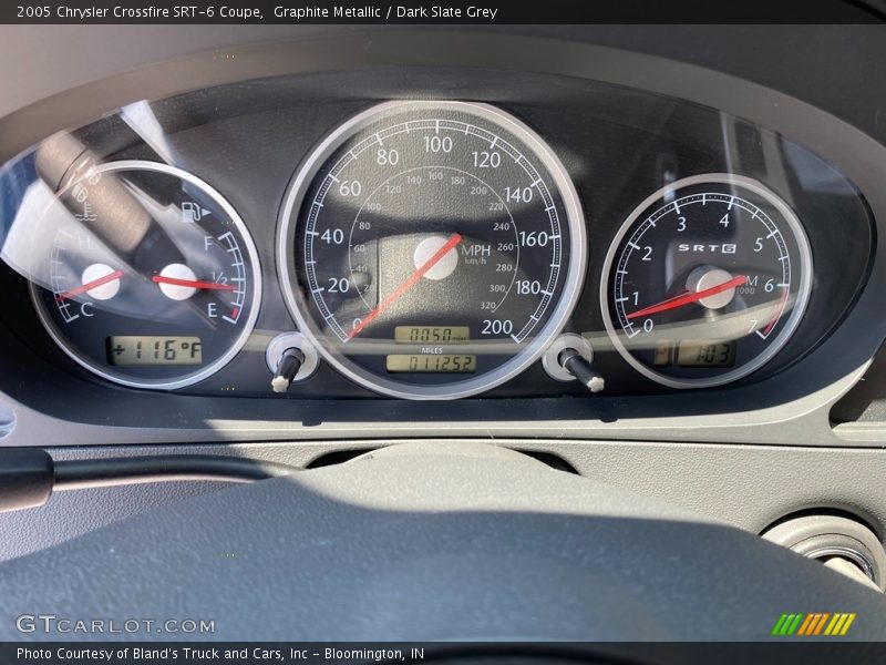 Graphite Metallic / Dark Slate Grey 2005 Chrysler Crossfire SRT-6 Coupe