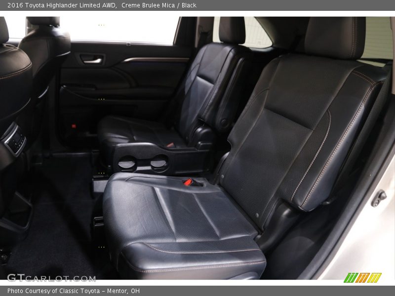 Creme Brulee Mica / Black 2016 Toyota Highlander Limited AWD