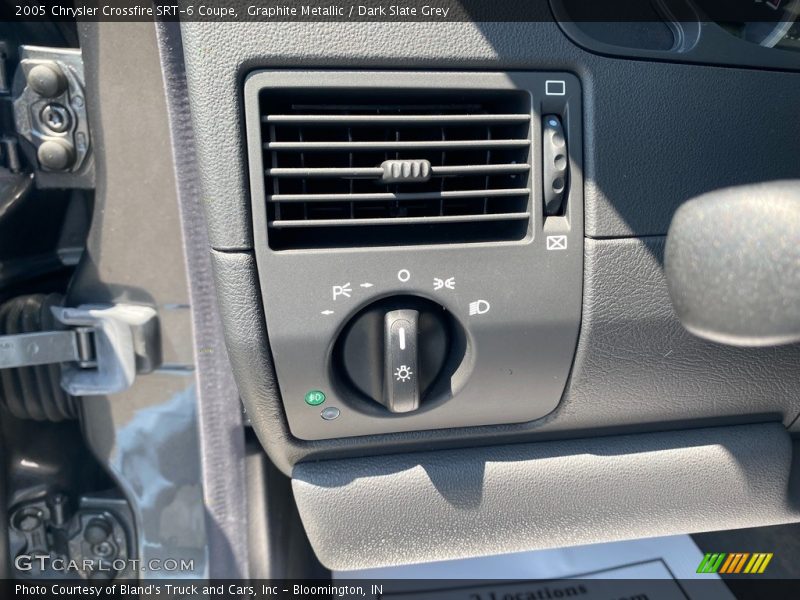 Graphite Metallic / Dark Slate Grey 2005 Chrysler Crossfire SRT-6 Coupe
