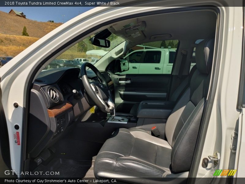Super White / Black 2018 Toyota Tundra Limited CrewMax 4x4