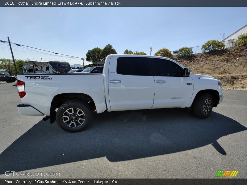 Super White / Black 2018 Toyota Tundra Limited CrewMax 4x4