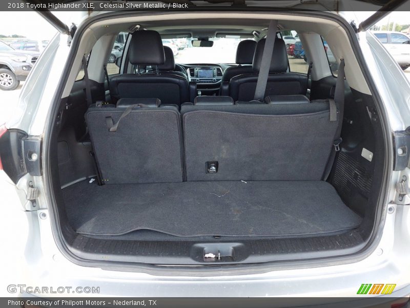 Celestial Silver Metallic / Black 2018 Toyota Highlander XLE