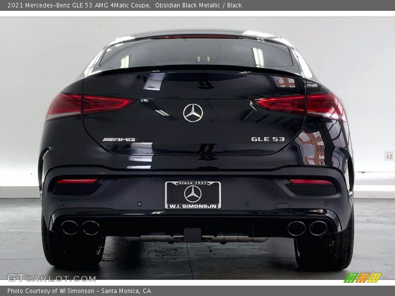 Obsidian Black Metallic / Black 2021 Mercedes-Benz GLE 53 AMG 4Matic Coupe