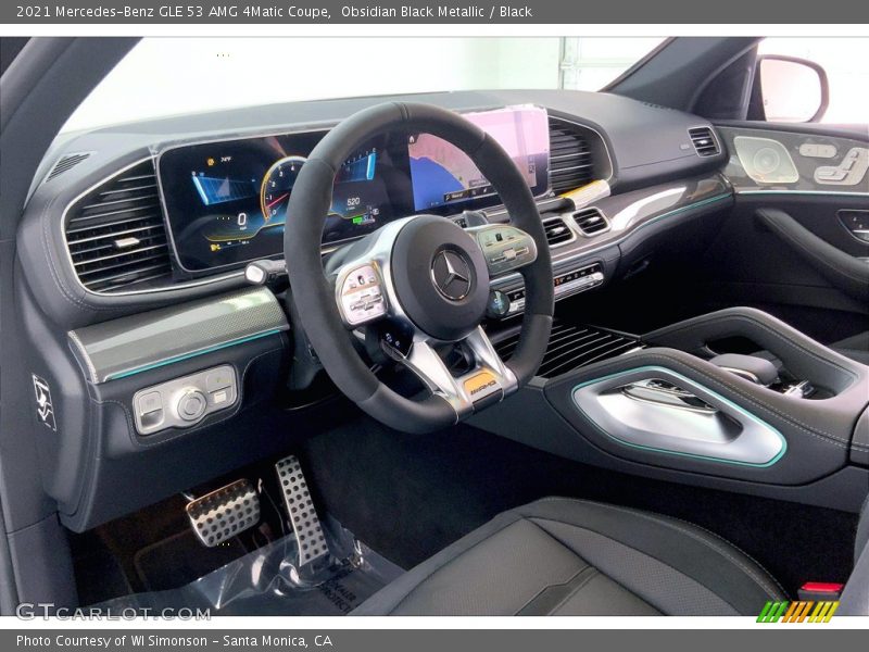 Obsidian Black Metallic / Black 2021 Mercedes-Benz GLE 53 AMG 4Matic Coupe
