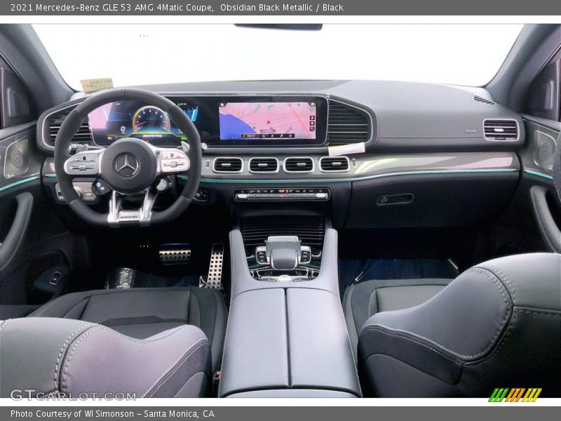 Dashboard of 2021 GLE 53 AMG 4Matic Coupe