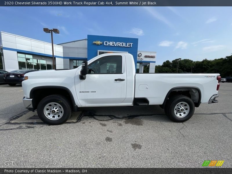  2020 Silverado 3500HD Work Truck Regular Cab 4x4 Summit White