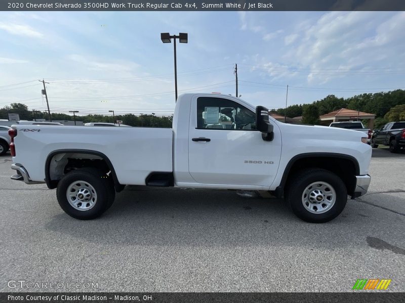 Summit White / Jet Black 2020 Chevrolet Silverado 3500HD Work Truck Regular Cab 4x4