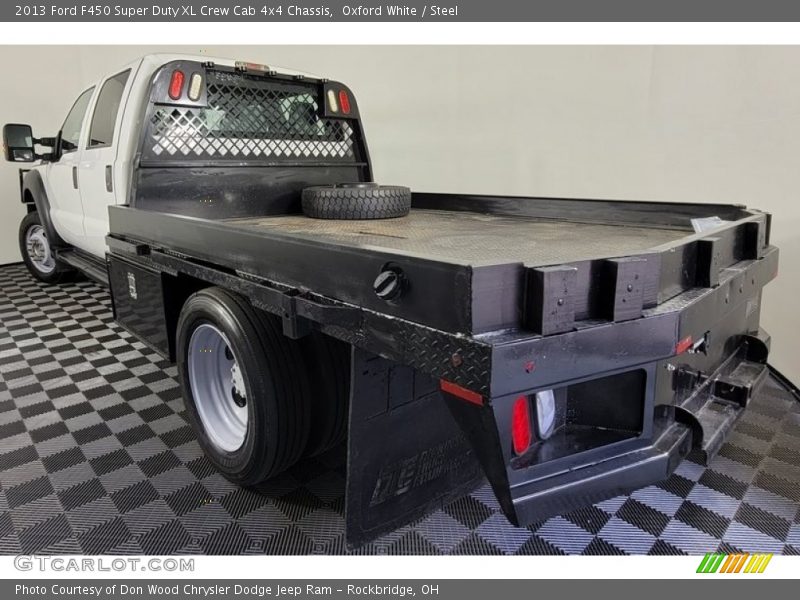 Oxford White / Steel 2013 Ford F450 Super Duty XL Crew Cab 4x4 Chassis