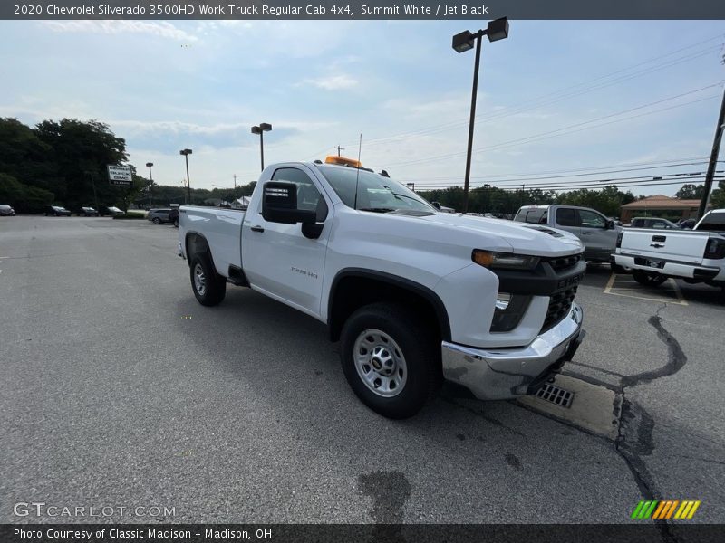 Summit White / Jet Black 2020 Chevrolet Silverado 3500HD Work Truck Regular Cab 4x4