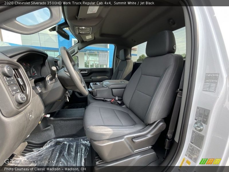 Front Seat of 2020 Silverado 3500HD Work Truck Regular Cab 4x4