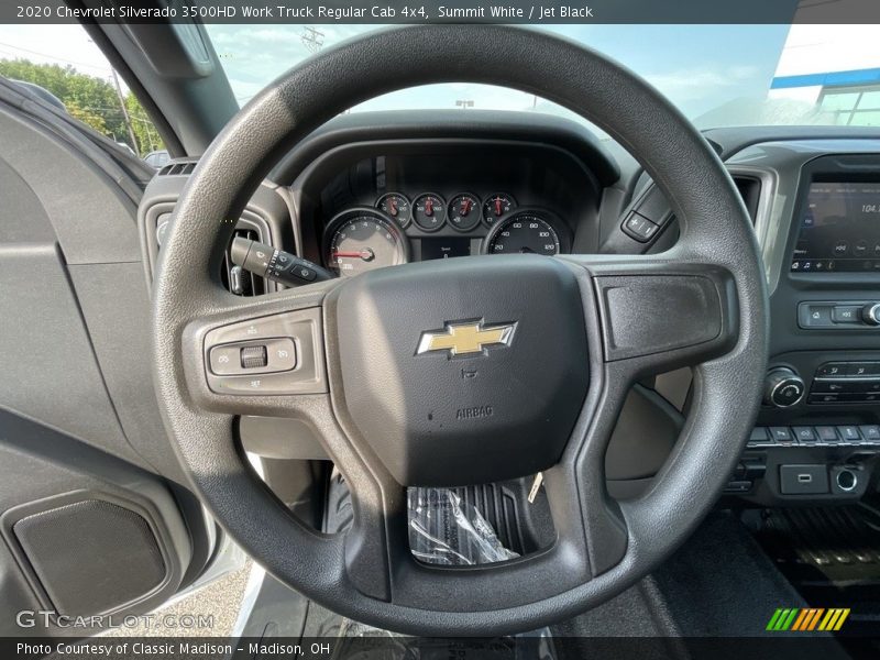  2020 Silverado 3500HD Work Truck Regular Cab 4x4 Steering Wheel