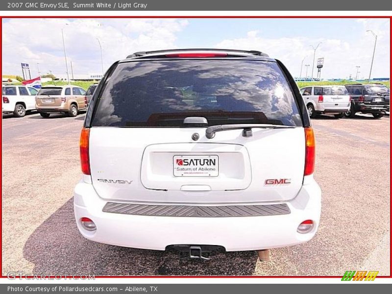 Summit White / Light Gray 2007 GMC Envoy SLE