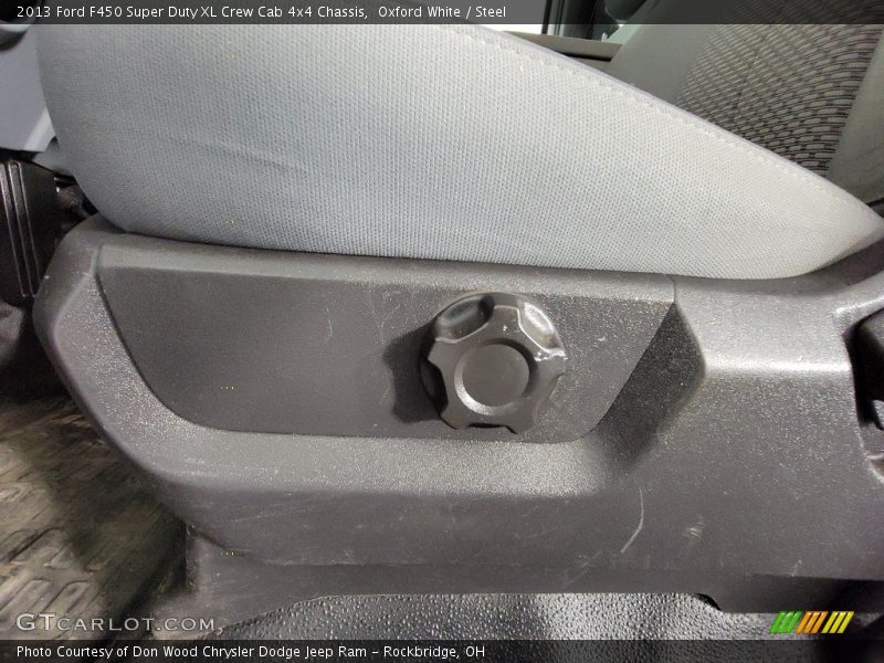 Oxford White / Steel 2013 Ford F450 Super Duty XL Crew Cab 4x4 Chassis