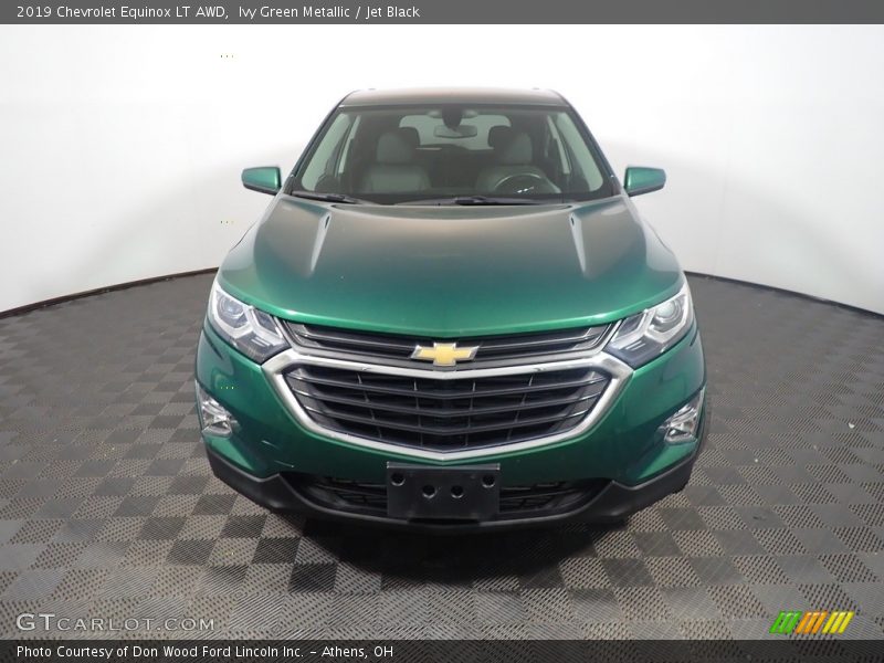 Ivy Green Metallic / Jet Black 2019 Chevrolet Equinox LT AWD