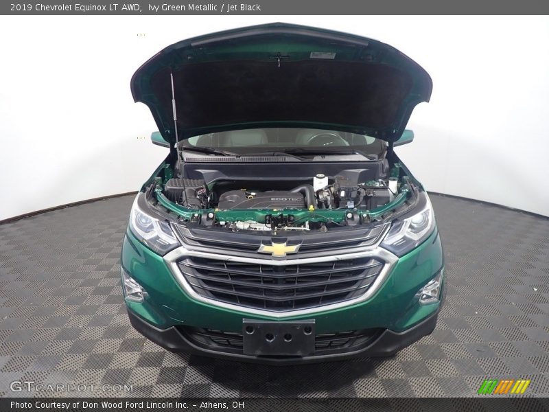 Ivy Green Metallic / Jet Black 2019 Chevrolet Equinox LT AWD