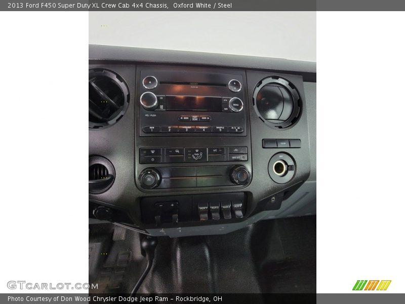 Oxford White / Steel 2013 Ford F450 Super Duty XL Crew Cab 4x4 Chassis