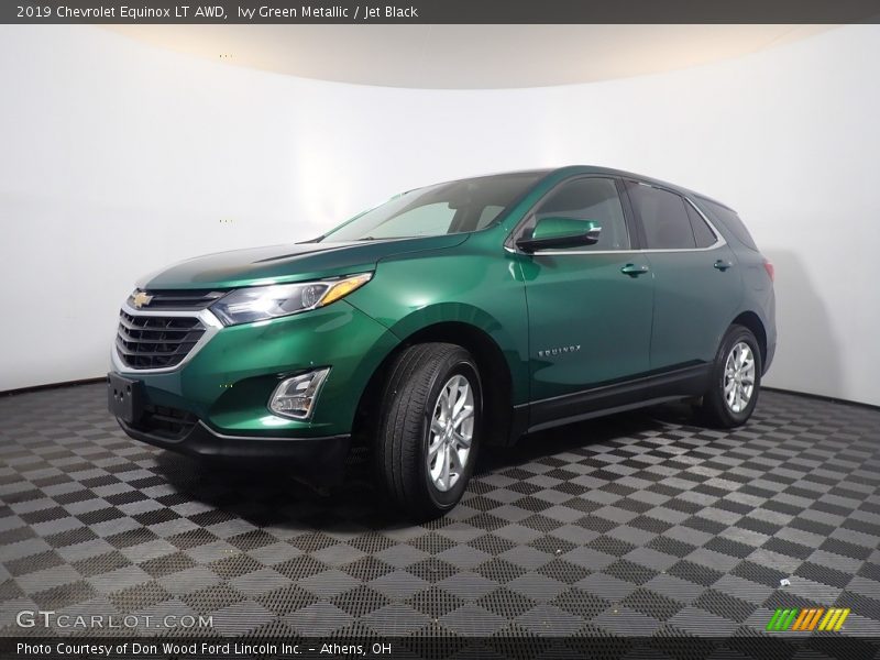 Ivy Green Metallic / Jet Black 2019 Chevrolet Equinox LT AWD