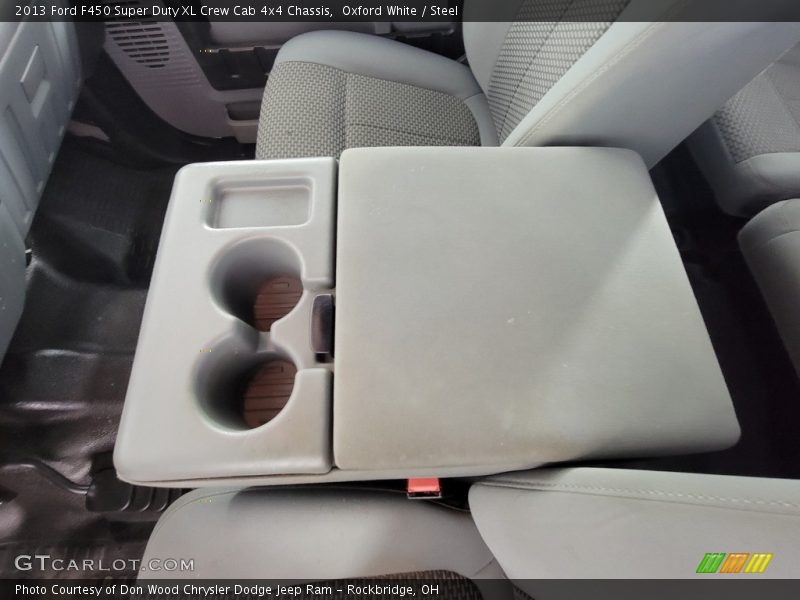 Oxford White / Steel 2013 Ford F450 Super Duty XL Crew Cab 4x4 Chassis
