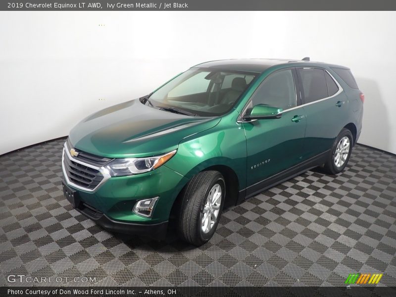 Ivy Green Metallic / Jet Black 2019 Chevrolet Equinox LT AWD