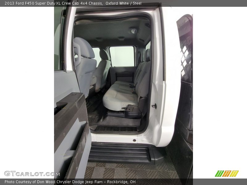 Oxford White / Steel 2013 Ford F450 Super Duty XL Crew Cab 4x4 Chassis