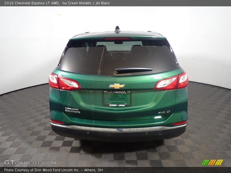 Ivy Green Metallic / Jet Black 2019 Chevrolet Equinox LT AWD